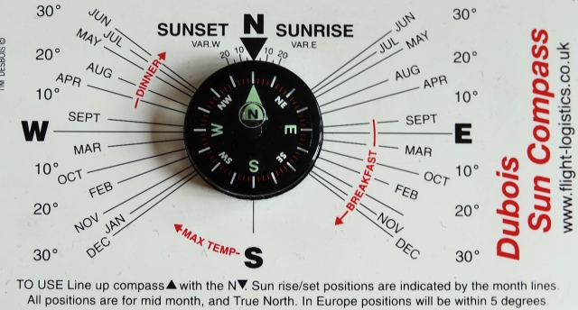 Sunset Compass