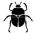 Beetle Silhouette